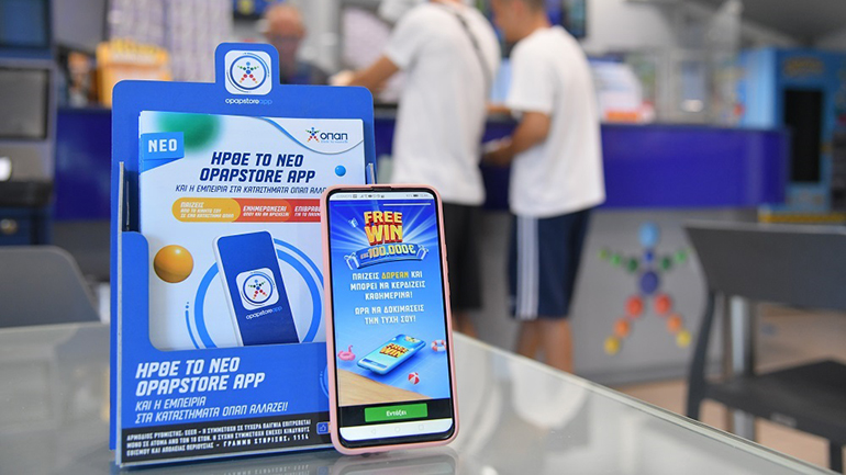 Ήρθε το FREEWIN στα καταστήματα ΟΠΑΠ – Μπορείς να κερδίσεις έως και 100.000 ευρώ καθημερινά εντελώς δωρεάν